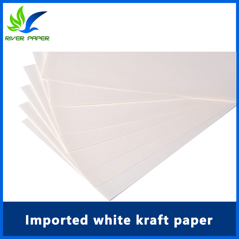 Imported white kraft paper 60-150g