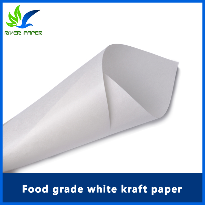 Food grade white kraft paper 20-150g