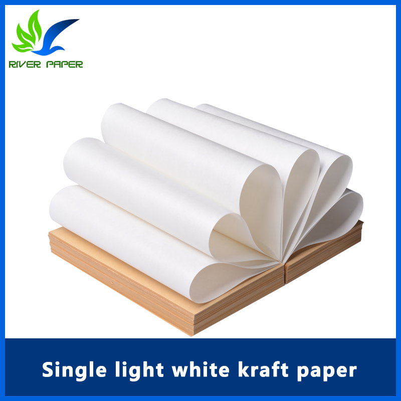 Single light white kraft paper 20-150g