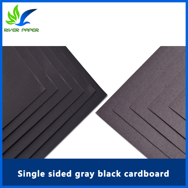 Single sided gray black cardboard 80-550g