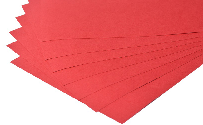 Red cardboard 80-250g